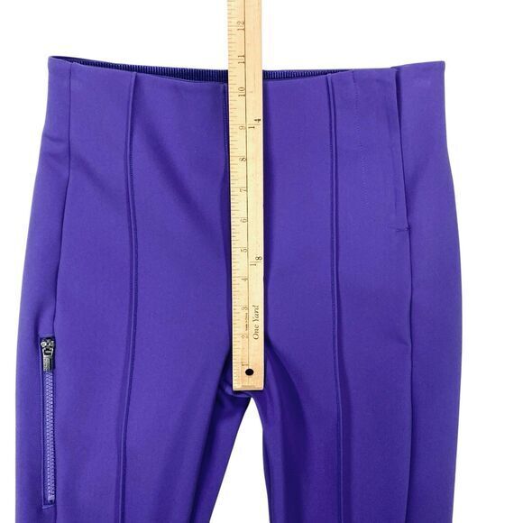 Athleta Glacier Snow Skinny Pant ll Womens 2 Purple Sporty Activewear Stretchy - Picture 11 of 15